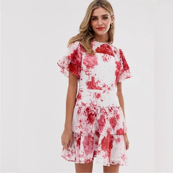 keepsake the label pink floral dress Keepsake the Label